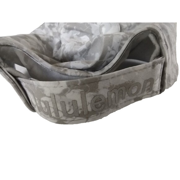 Lululemon Fast Free Run Camo Adjustable Hat Lightweight OS Gray Neutral - Picture 4 of 6